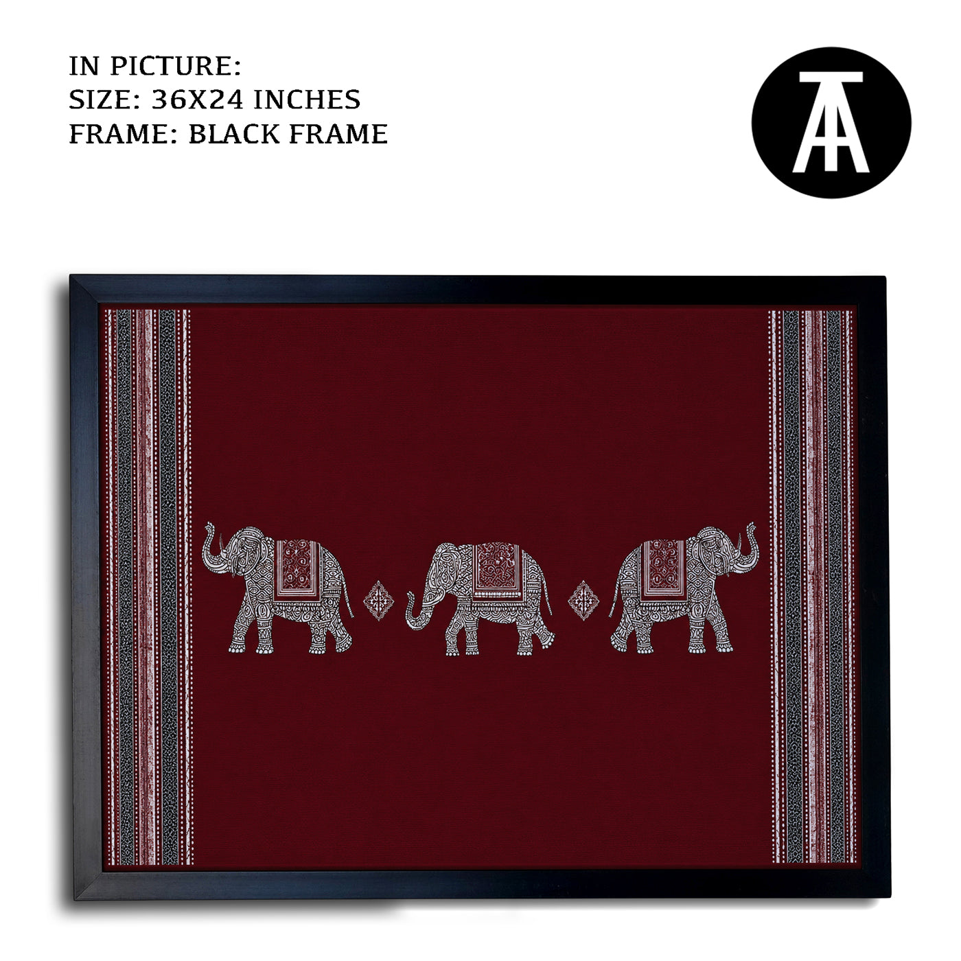 Artwork in Black Frame