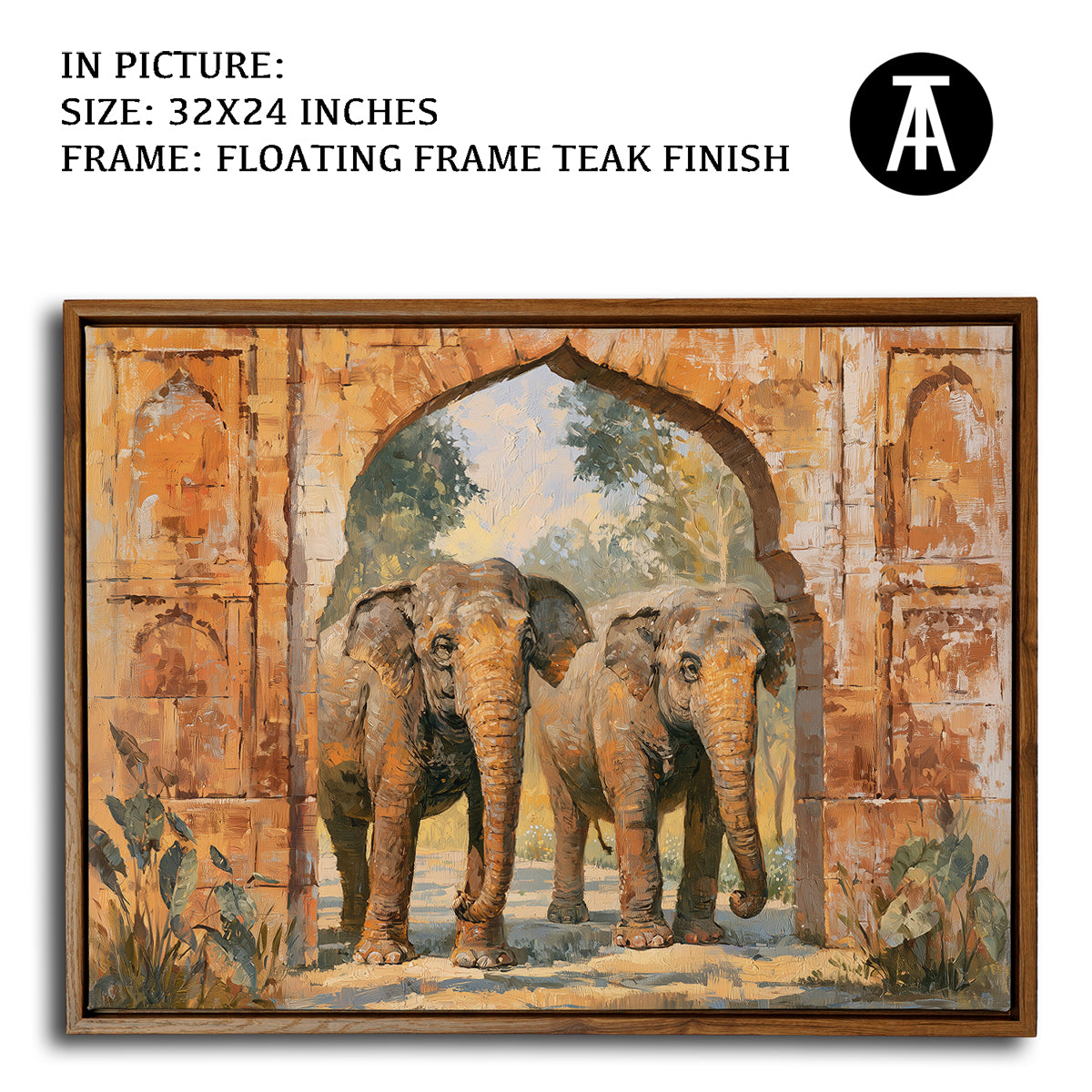 Artwork in Floating Frame
