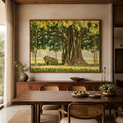 Artwork in a Lifestyle Setting