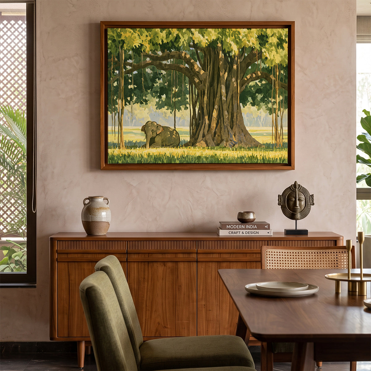 Artwork in a Lifestyle Setting
