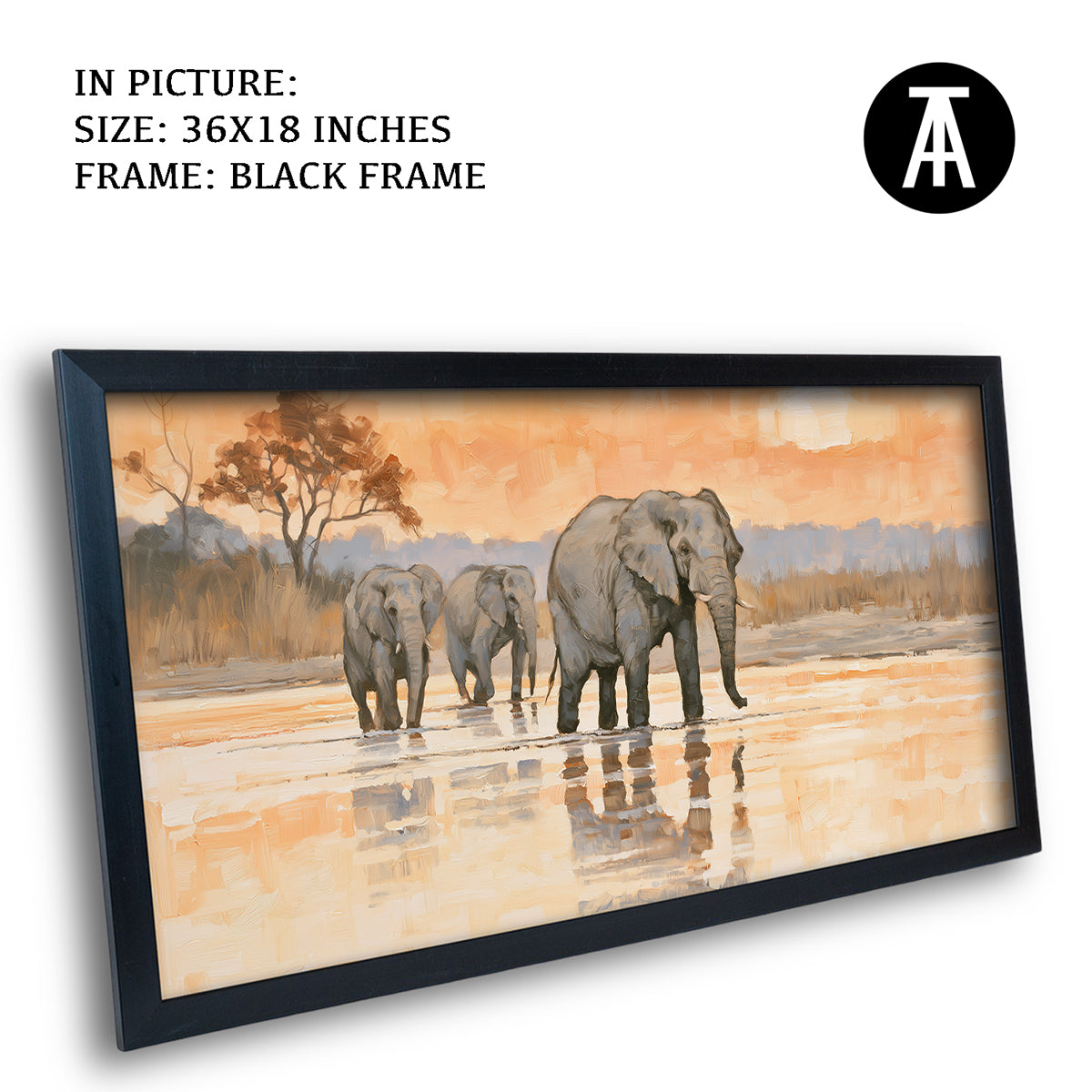 Artwork in Black Frame
