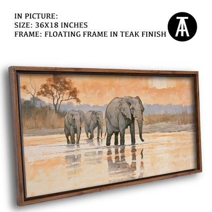 Artwork in Floating Frame