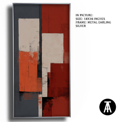 Artwork in Metal Earling Silver Frame