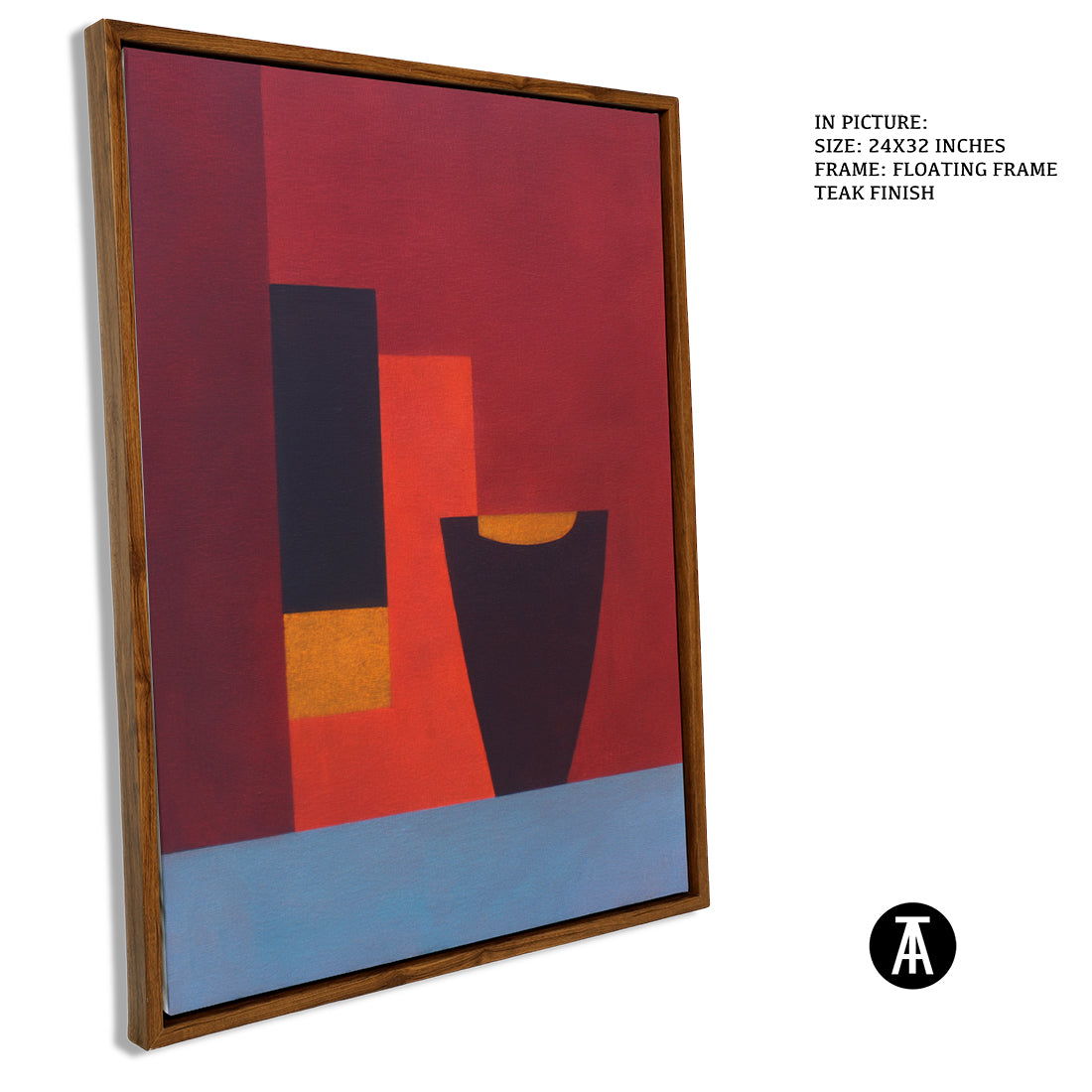 Artwork in Floating Frame
