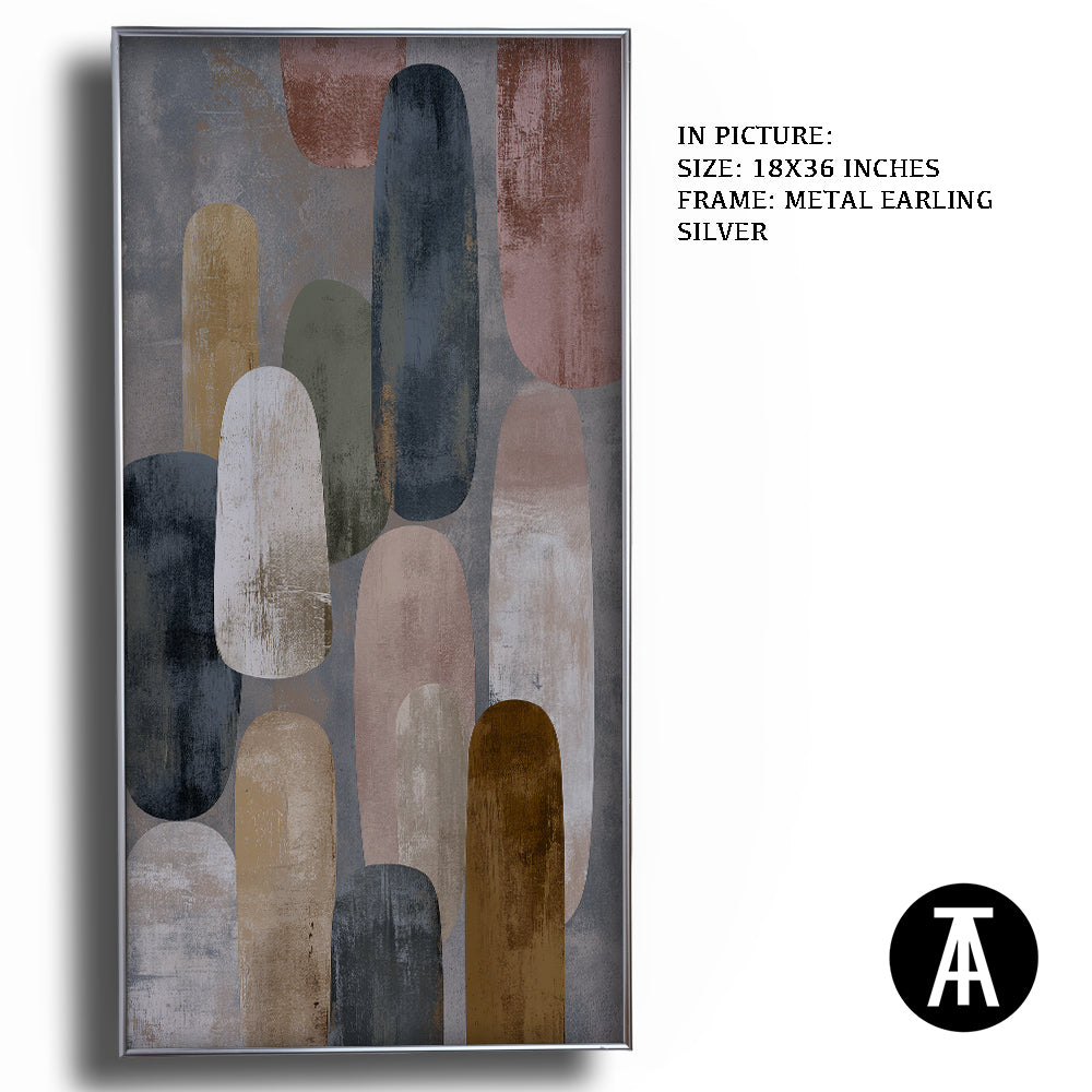 Artwork in Metal Earling Silver Frame