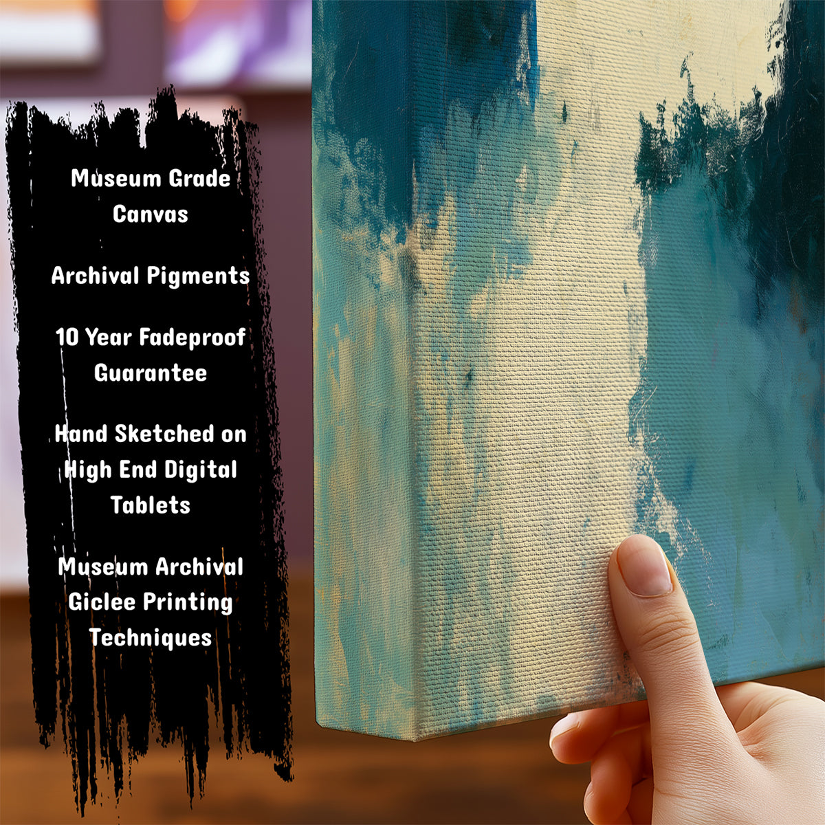 Information about Abstract Art Print