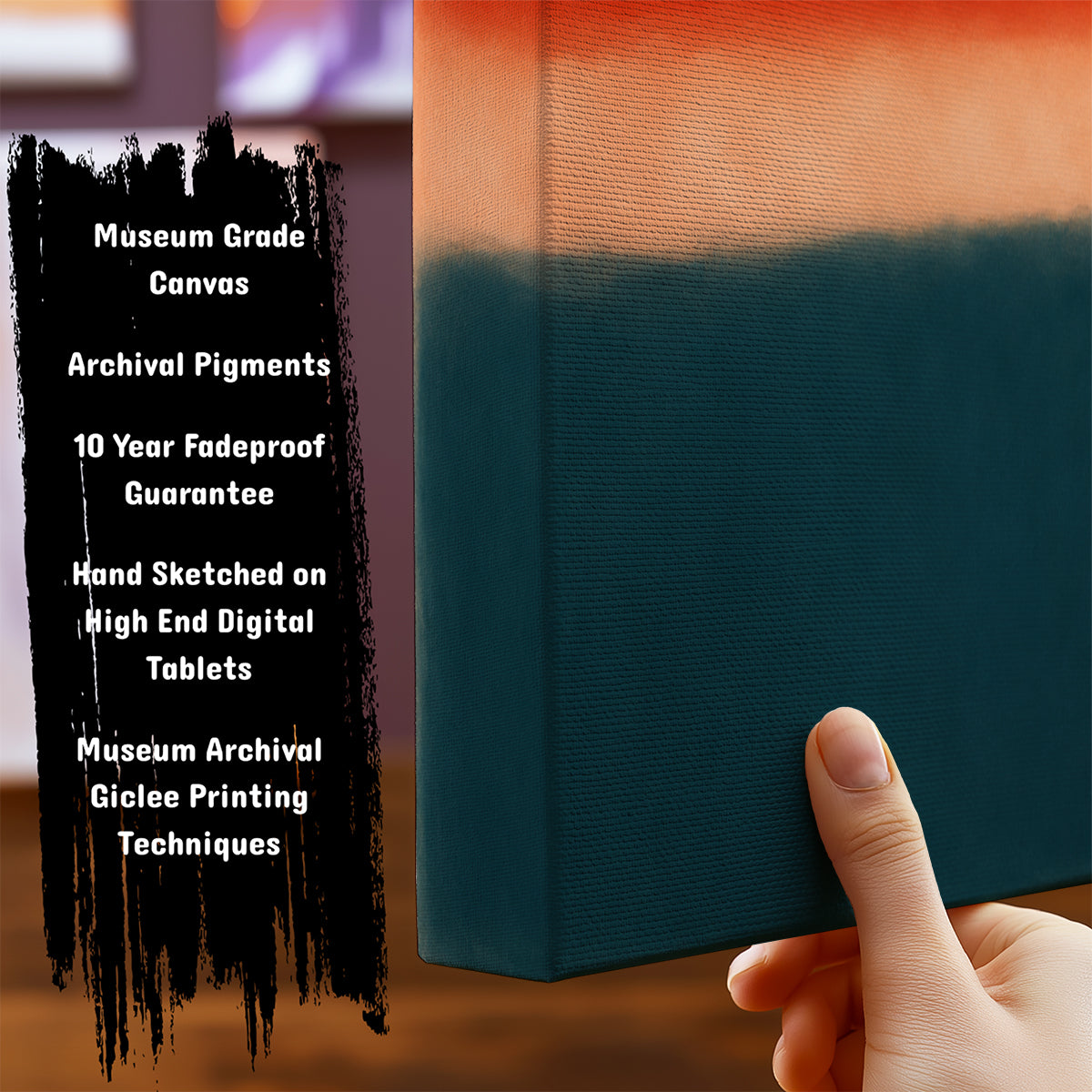 Information about Abstract Art Print