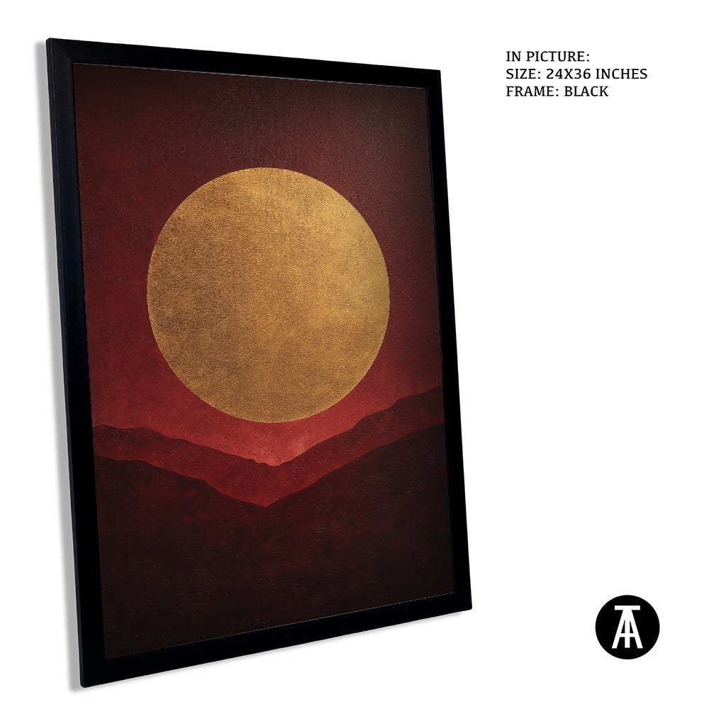 Artwork in Black Frame