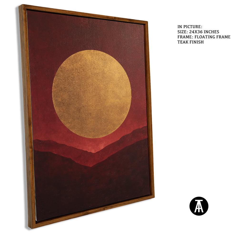 Artwork in Floating Frame