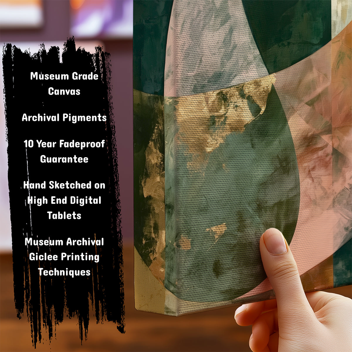 Information about Abstract Art Print