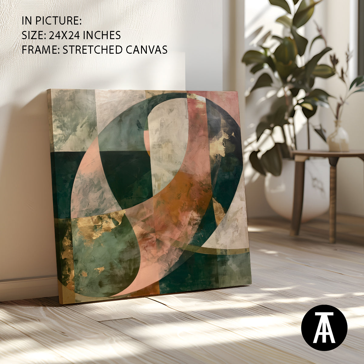 Artwork in Stretched Canvas