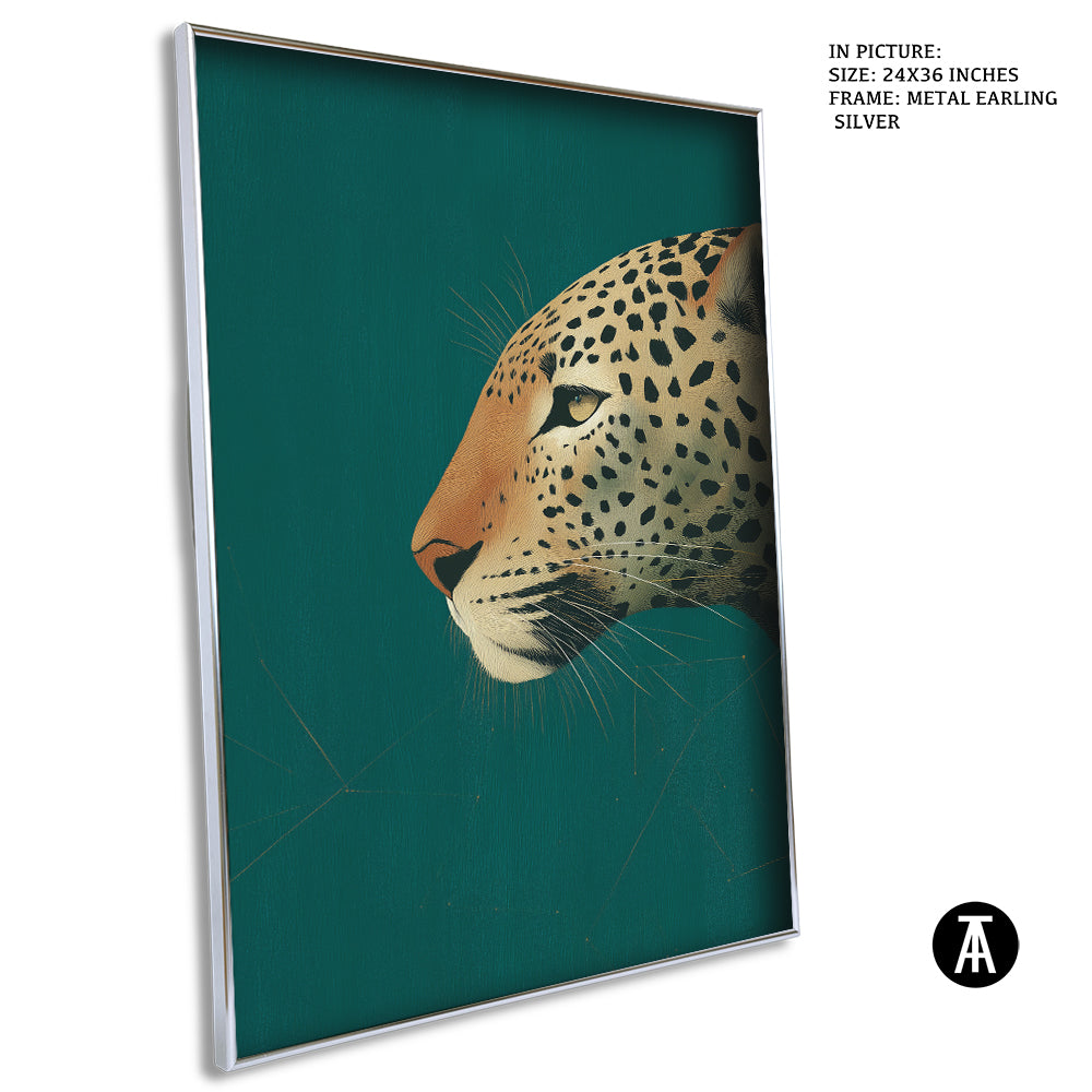 Artwork in Metal Earling Silver Frame