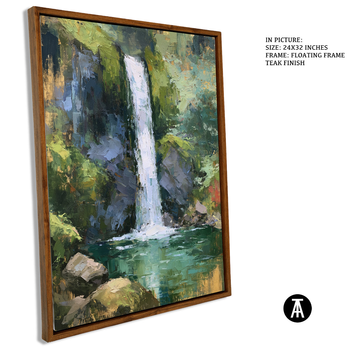 Artwork in Floating Frame