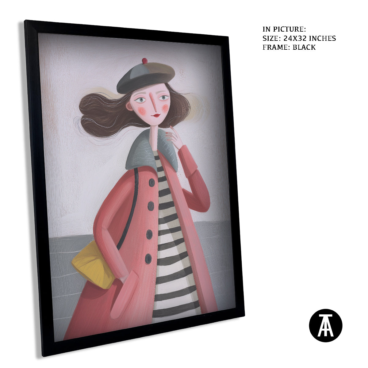 Artwork in Black Frame