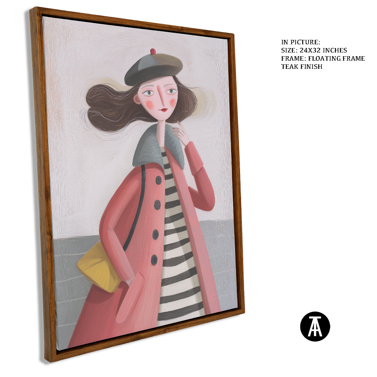 Artwork in Floating Frame