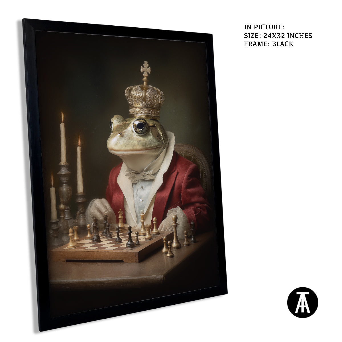 Artwork in Black Frame