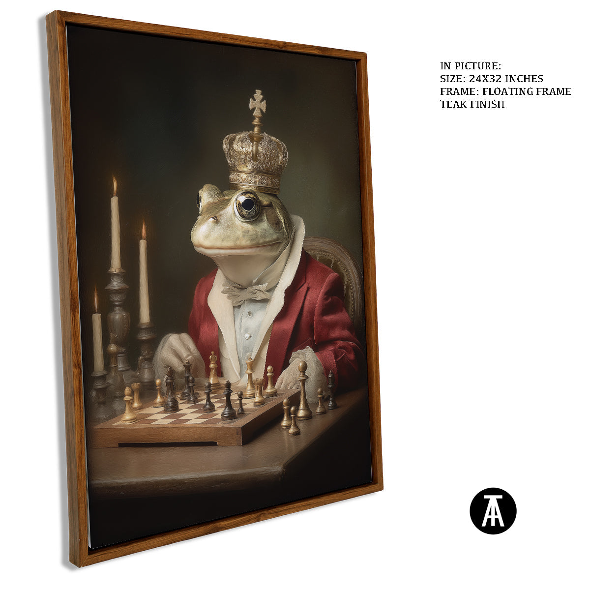 Artwork in Floating Frame