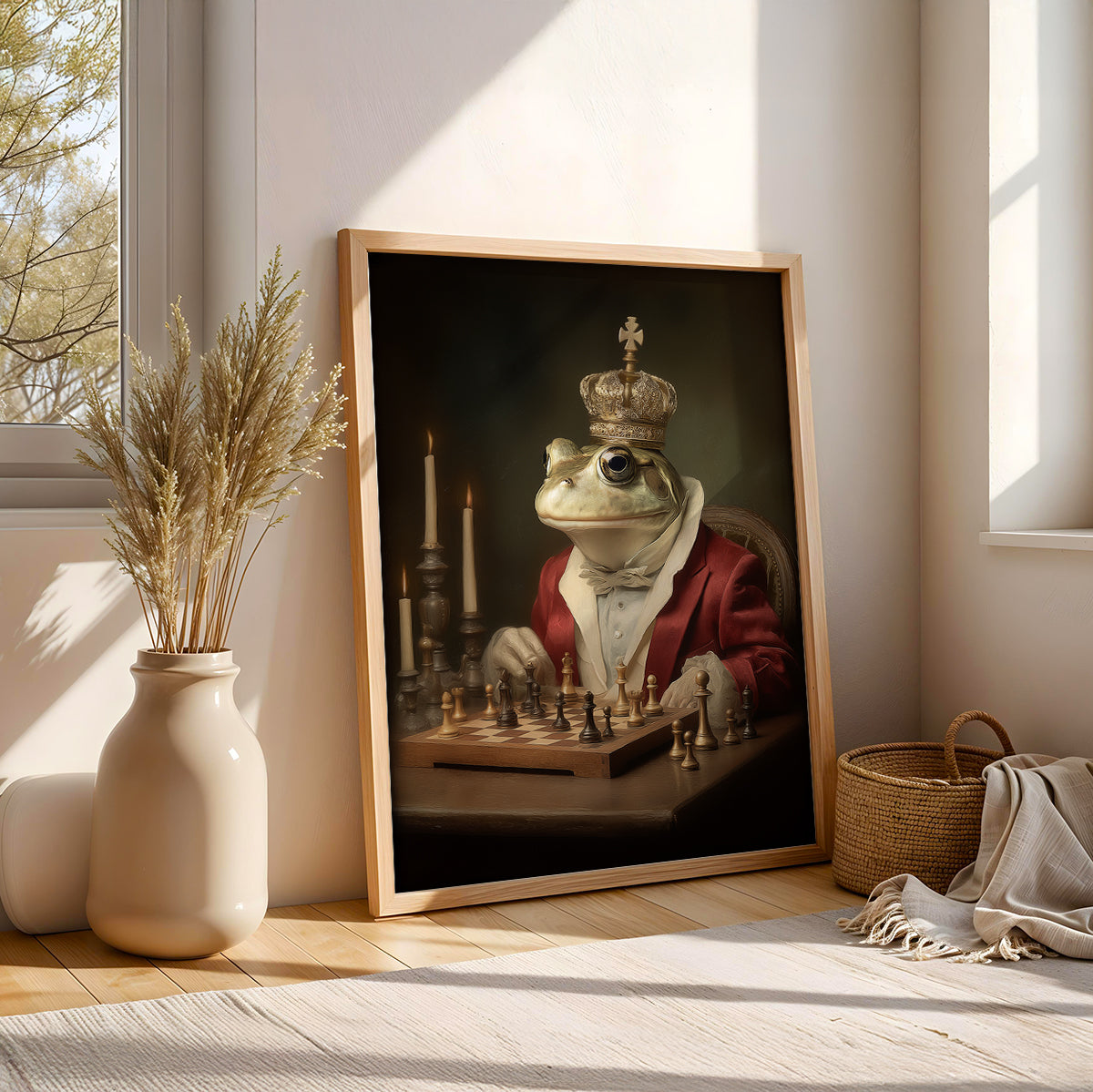 Painting in a Lifestyle Setting