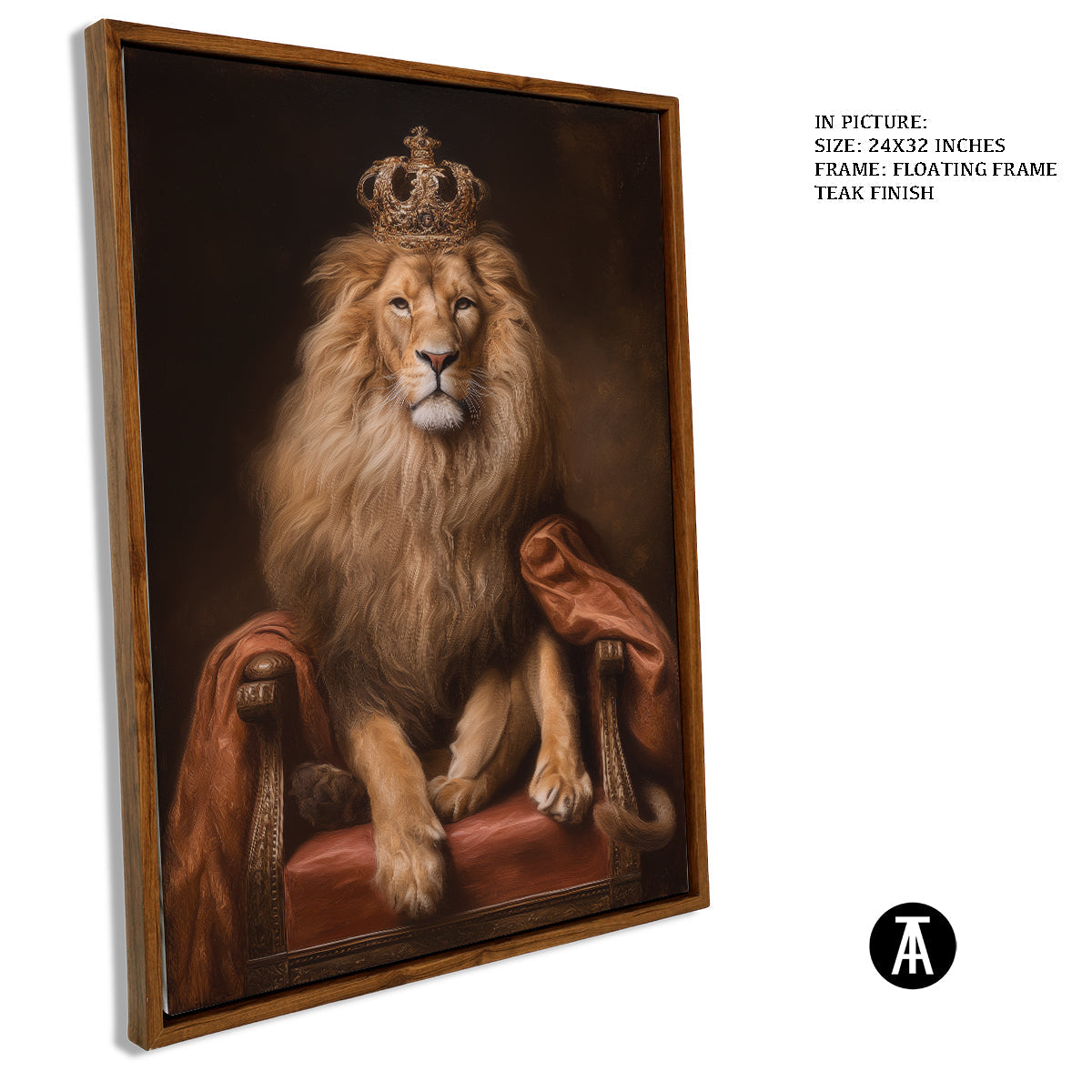 Artwork in Floating Frame