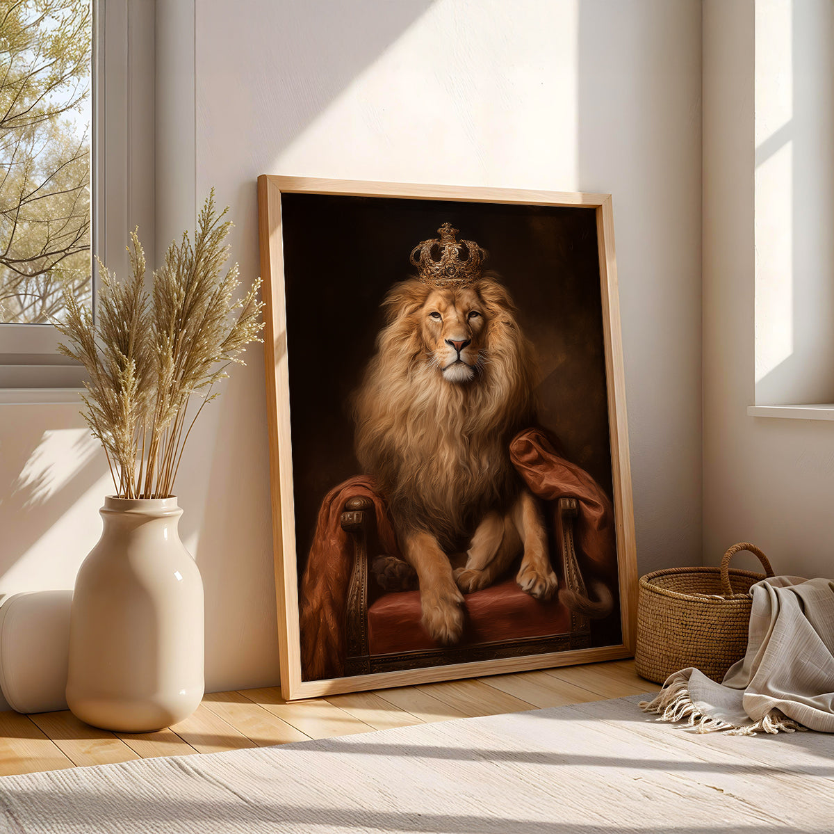 Painting in a Lifestyle Setting