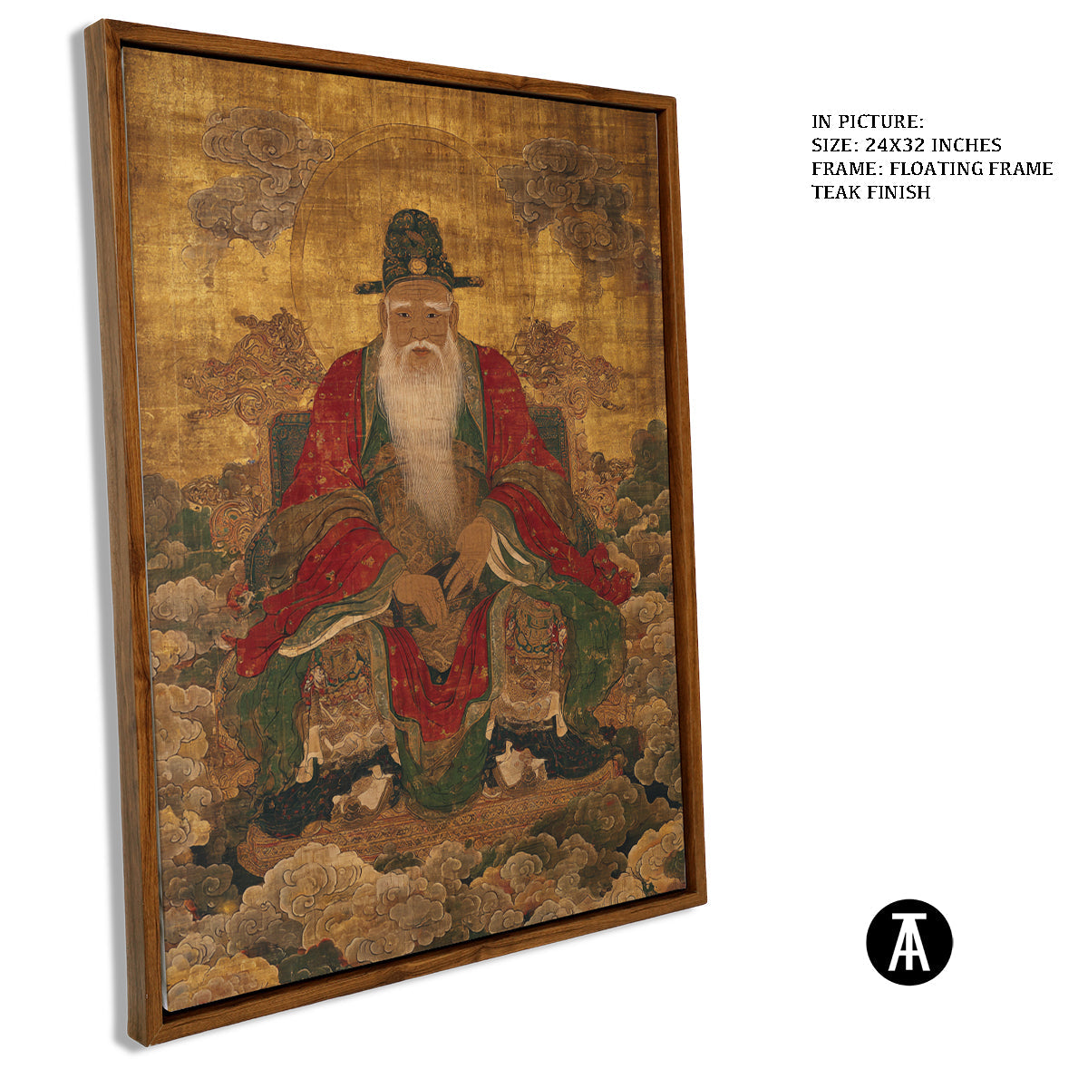 Artwork in Floating Frame