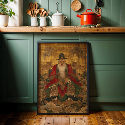 Japanese Artwork in a Lifestyle Setting