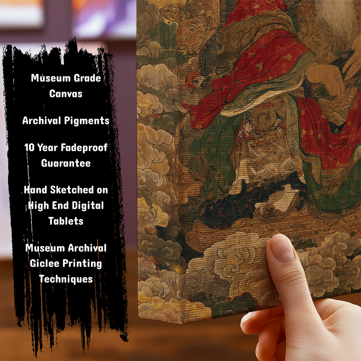 Information about Japanese Canvas Art Print