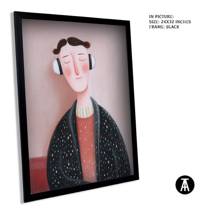 Artwork in Black Frame