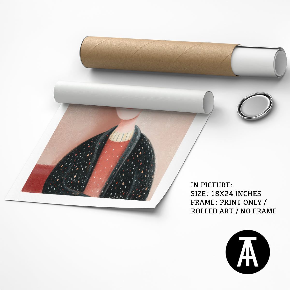 Artwork as Print Only or Rolled Art