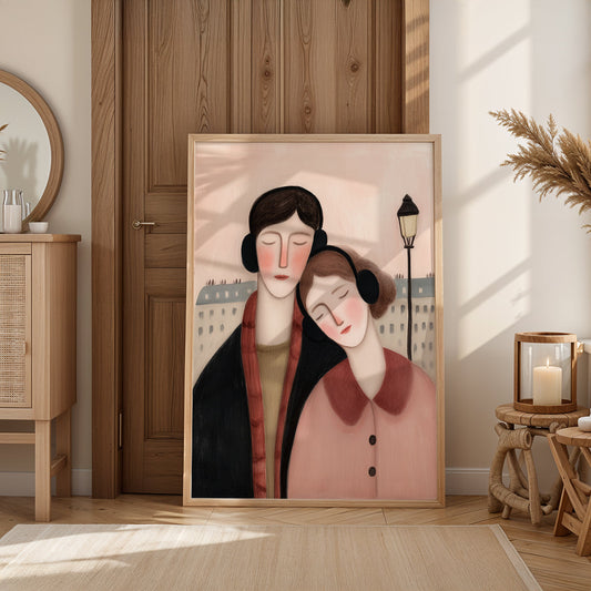 Painting in a Lifestyle Setting