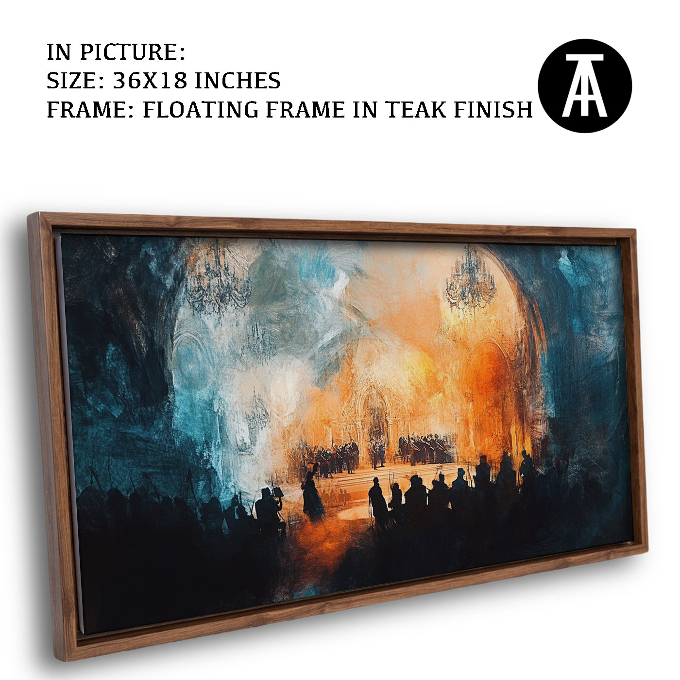 Artwork in Floating Frame