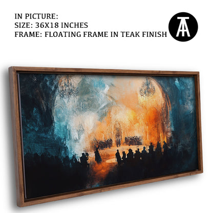 Artwork in Floating Frame