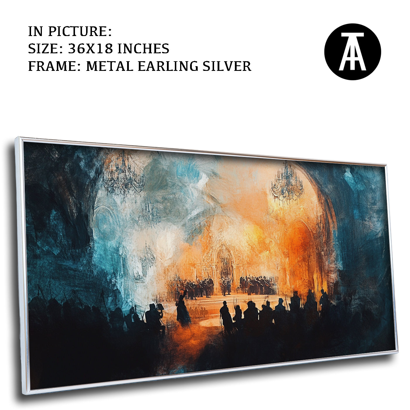 Artwork in Black Frame