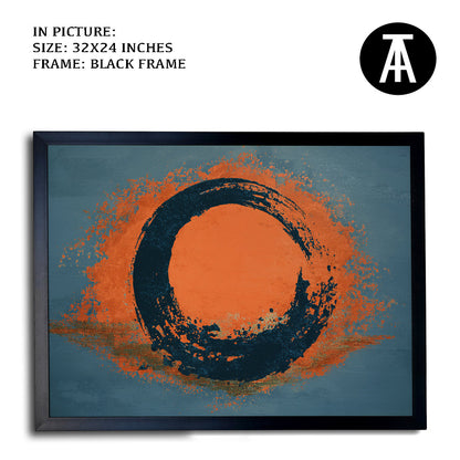 Artwork in Metal Earling Silver Frame