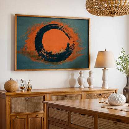 Japanese Painting in a Lifestyle Setting