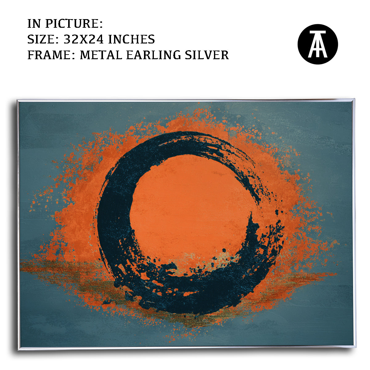 Artwork in Black Frame