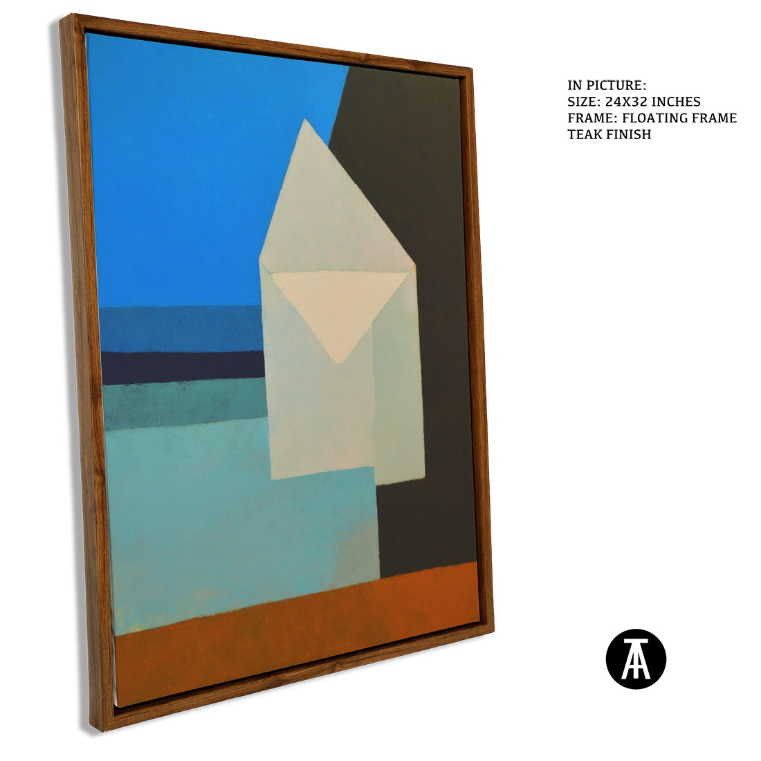 Artwork in Floating Frame