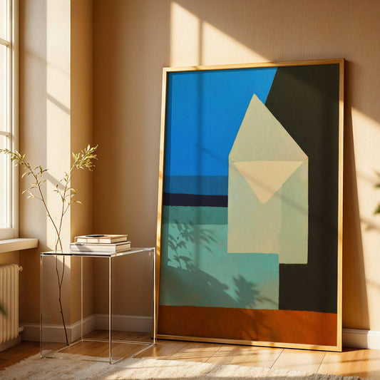 Painting in a Lifestyle Setting