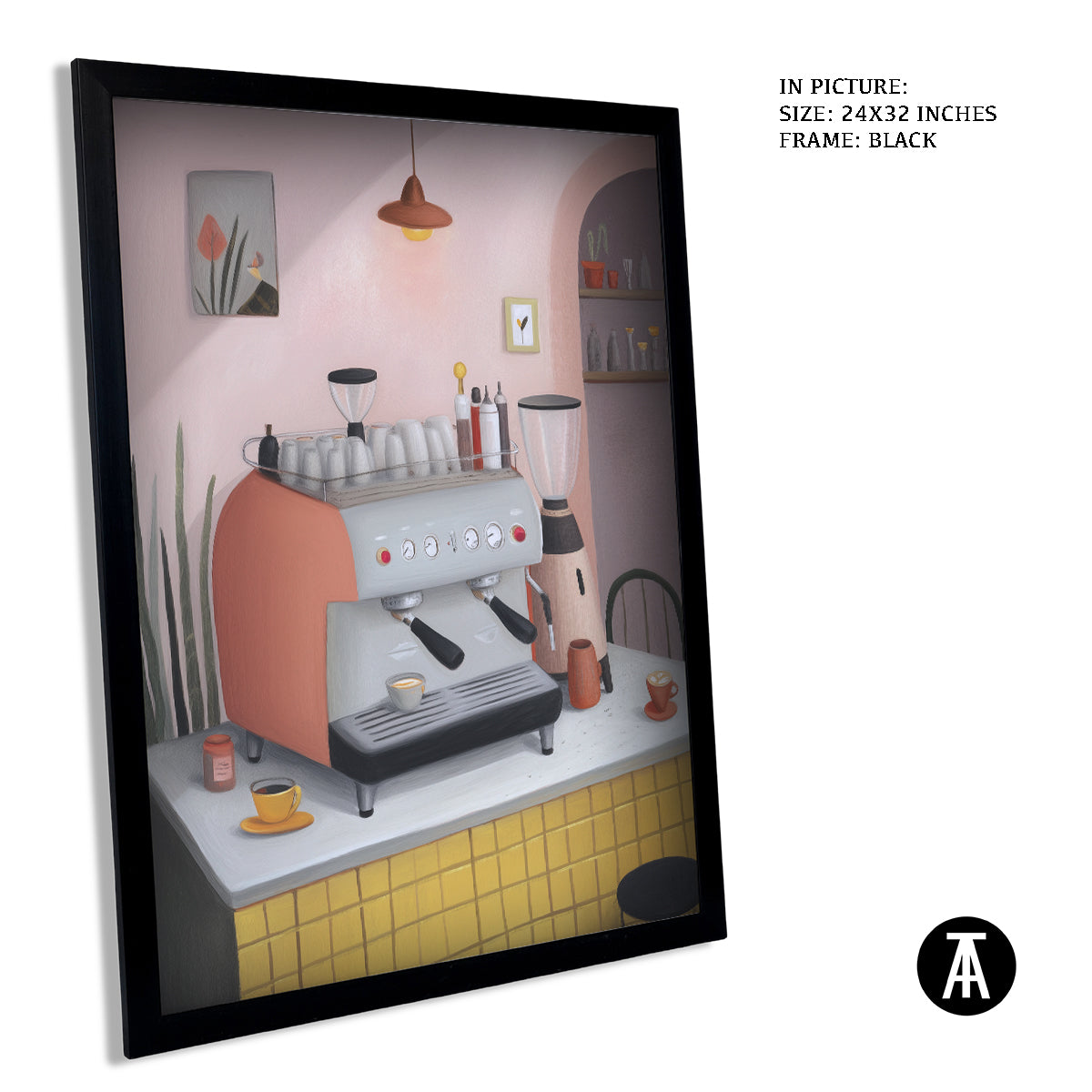 Artwork in Black Frame