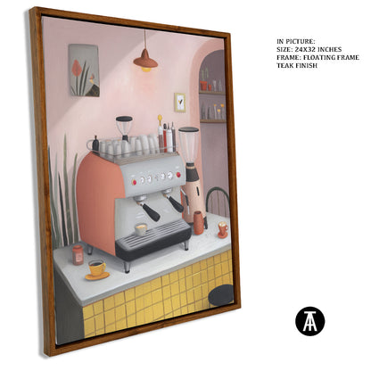 Artwork in Floating Frame