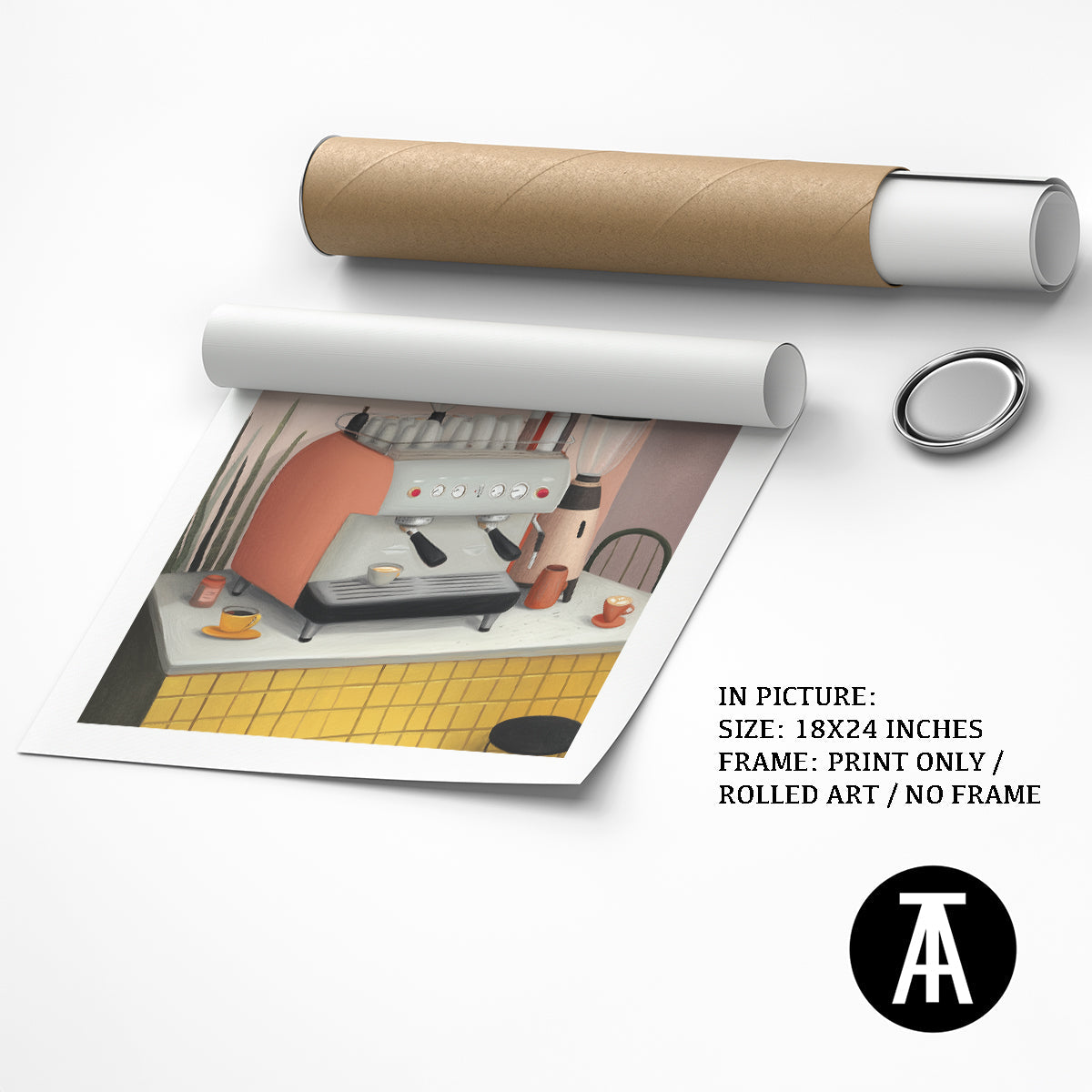 Artwork as Print Only or Rolled Art