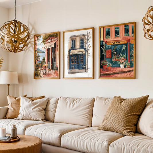 Gallery Wall Set in Lifestyle Setting