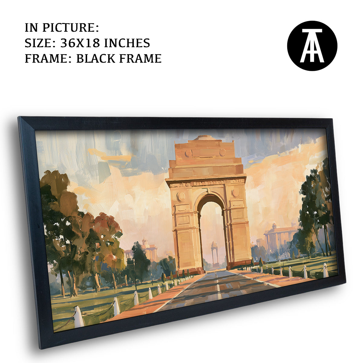 Artwork in Black Frame