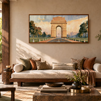 Indian Artwork in a Lifestyle Setting