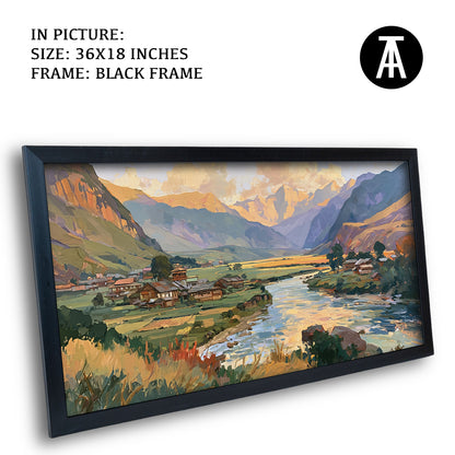 Artwork in Black Frame