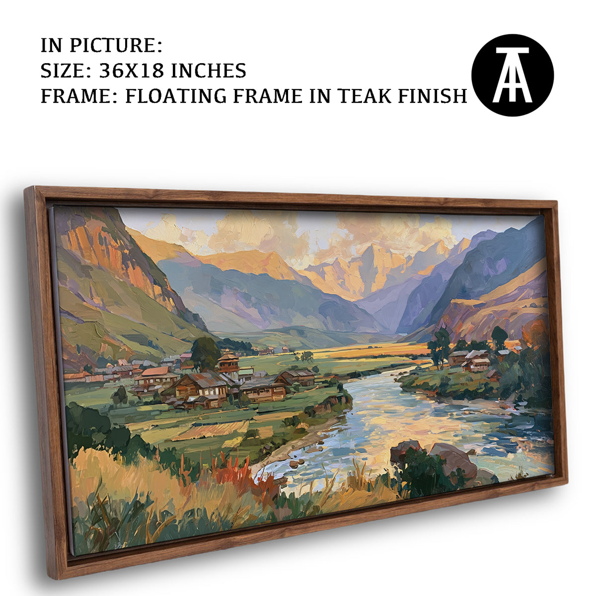 Artwork in Floating Frame
