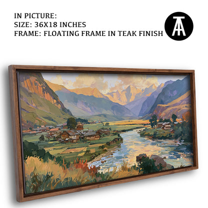Artwork in Floating Frame