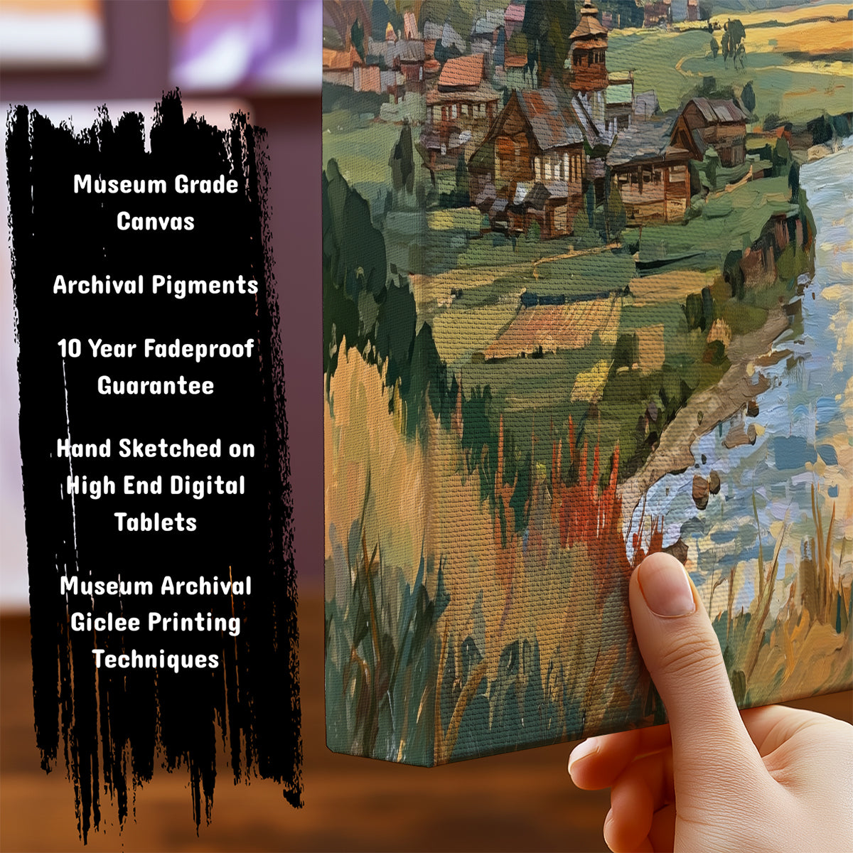 Information about Indian Canvas Art Print