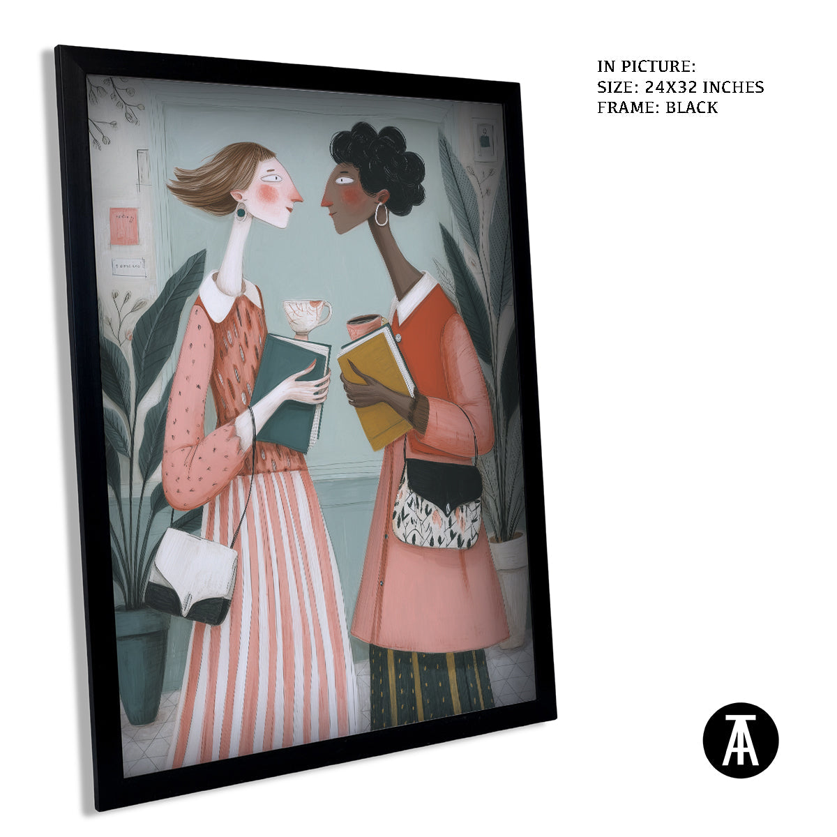 Artwork in Black Frame