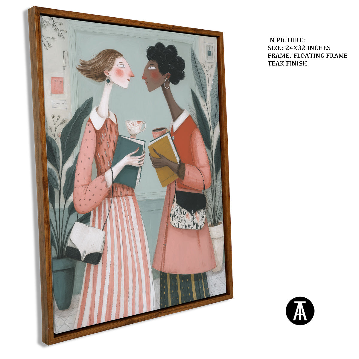 Artwork in Floating Frame